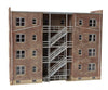 Walthers Cornerstone 3177 Parkview Terrace Background Building -- Kit - 7-3/4 X 2-3/16 6’ 19.7