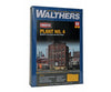 Walthers Cornerstone 3183 Plant No. 4 Background Building -- Kit - 6 X 2-1/4 7-1/2’ 15 5.6 18.7Cm