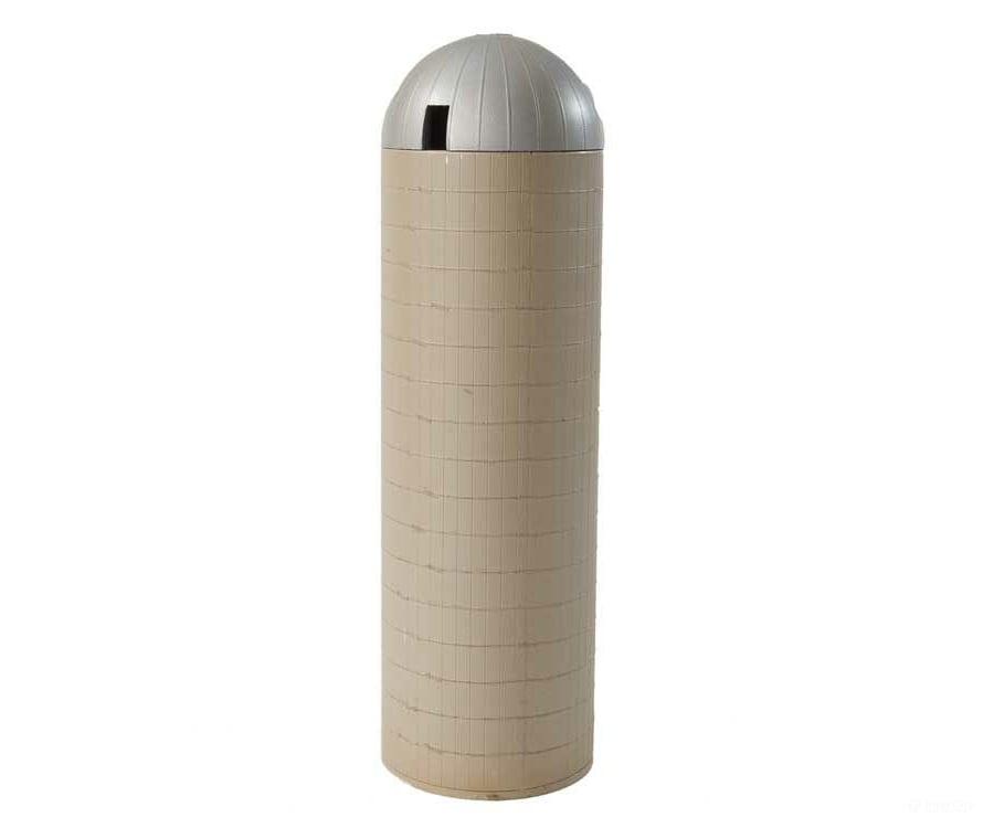 Walthers Cornerstone 3332 Concrete-Style Silo -- Kit - 1-5/8’ X 5-1/2’ 42 142Cm Structures