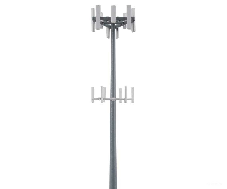 Walthers Cornerstone 3345 Modern Communication Tower -- Kit - 9-3/4 Tall X 1’ Wide 24.7 2.5Cm