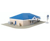 Walthers Cornerstone 3486 Culver’s(R) -- Kit - 13-1/4 X 8-1/4 3-1/4’ 33.1 20.6 8.1Cm Structures
