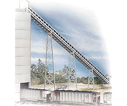 Walthers Cornerstone 3518 Modern Conveyor -- Kit Pkg(3) Scenery Details