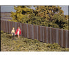 Walthers Cornerstone 3521 Wood Fence - Kit -- 15’ 37.5Cm Sections Total Length: 45’ 113Cm