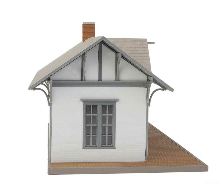 Walthers Cornerstone 3532 Golden Valley Depot -- Kit - 6-1/2 X 3-3/8 4’ 16.2 8.4 10Cm Structures