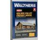 Walthers Cornerstone 3533 Golden Valley Freight House -- Kit - 8-3/8 X 3-3/8 3-1/4’ 20.9 8.4
