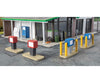 Walthers Cornerstone 3545 Gas Station Details -- Kit Scenery