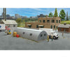 Walthers Cornerstone 3560 Quonset Hut -- Kit - 6-9/16 X 2-3/4 1-1/2’ 16.6 6.9 3.8Cm Structures