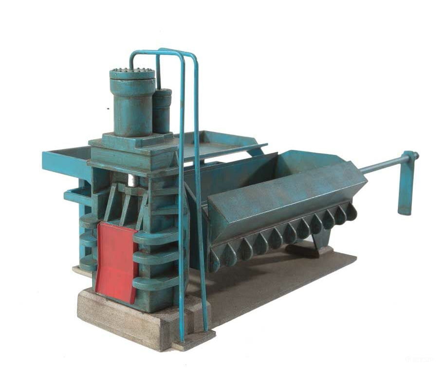 Walthers Cornerstone 3630 Ferrous Shear -- Kit - 7-1/4 X 3 18.4 7.6 7.6Cm Structures