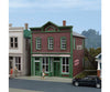 Walthers Cornerstone 3667 Main Street Cleaners -- Kit - 5 X 4-7/8 5-1/2’ 12.7 12.4 14Cm Structures