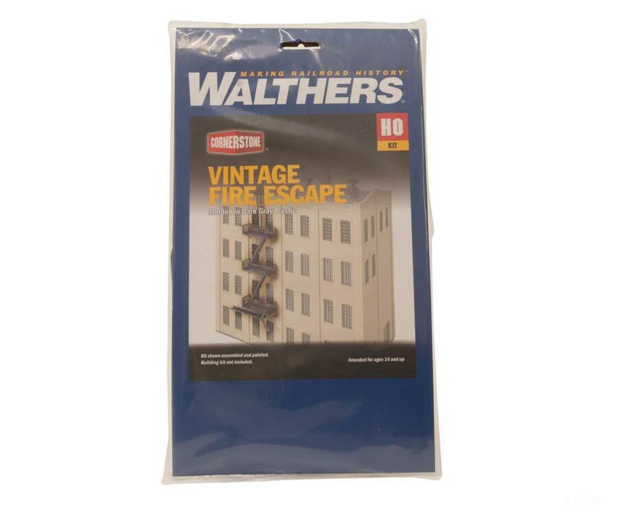 Walthers Cornerstone 3729 Vintage Fire Escape - - Kit Scenery Details