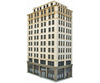Walthers Cornerstone 3764 Ashmore Hotel -- Kit - 8-5/8 X 4-7/16 13-7/8’ 21.9 11.2 35.3Cm Structures