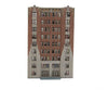 Walthers Cornerstone 3770 City Apartment Background Building -- Kit - 8-1/8 X 5-3/16 12-11/16’