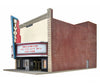 Walthers Cornerstone 3771 Rivoli Theatre -- Kit - 6-1/8 X 9-3/4 7-1/2’ 15.3 24.3 18.7Cm Structures