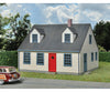 Walthers Cornerstone 3776 Cape Cod House -- Kit - 4-1/4 X 3-5/8 3’ 10.7 9.2 7.6Cm Structures