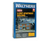 Walthers Cornerstone 3781 Four-Unit Brick Apartment Building -- Kit - 5-3/4 X 5-13/16 3-5/8’ 14.6