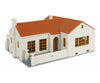 Walthers Cornerstone 3785 Mission-Style Bungalow House -- Kit - 4-15/16 X 5-9/16 2-13/16’ 12.5