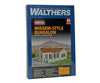 Walthers Cornerstone 3785 Mission-Style Bungalow House -- Kit - 4-15/16 X 5-9/16 2-13/16’ 12.5