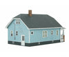 Walthers Cornerstone 3787 American Bungalow -- Kit - 6-11/32 X 3-5/8 3-1/2’ 16.1 9.1 8.8Cm