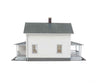 Walthers Cornerstone 3790 Company House Pkg(2) -- Kit - Each: 6-7/16 X 2-13/16 3-3/4’ 16.3 7.1