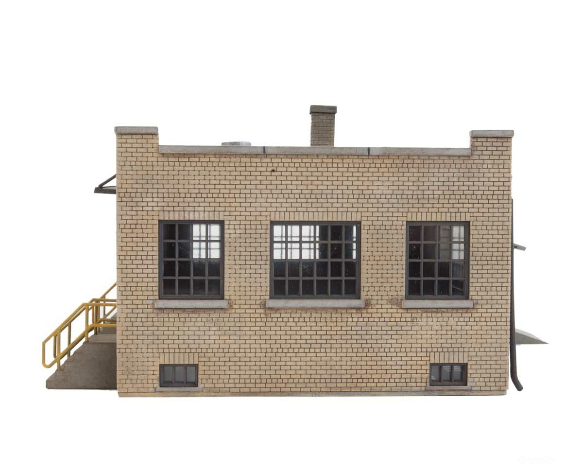 Walthers Cornerstone 4020 Industry Office -- Kit - 4-3/4 X 6-1/4 2-3/4 12.1 15.9 5.1Cm Structures