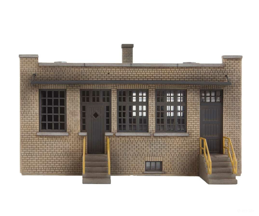 Walthers Cornerstone 4020 Industry Office -- Kit - 4-3/4 X 6-1/4 2-3/4 12.1 15.9 5.1Cm Structures