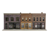 Walthers Cornerstone 4040 Merchant’s Row Iv -- Kit - 10-5/8 X 6-11/32 4-3/4’ 27 16.1 12Cm Structures
