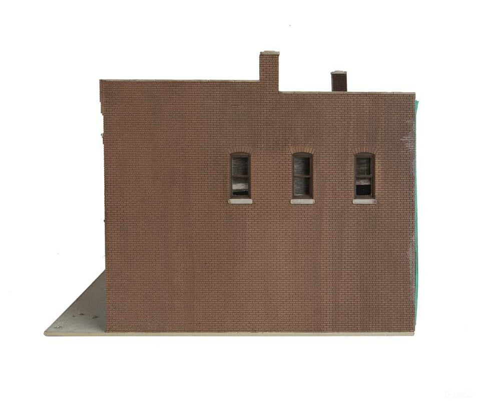 Walthers Cornerstone 4040 Merchant’s Row Iv -- Kit - 10-5/8 X 6-11/32 4-3/4’ 27 16.1 12Cm Structures
