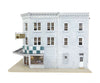 Walthers Cornerstone 4044 Merchant’s Row Vii -- Kit - 10-1/2 X 6-7/8 5-3/8’ 26.6 15.5 13.6Cm