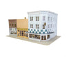Walthers Cornerstone 4044 Merchant’s Row Vii -- Kit - 10-1/2 X 6-7/8 5-3/8’ 26.6 15.5 13.6Cm