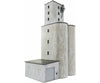 Walthers Cornerstone 4047 Prairie Co-Op Elevator -- Kit - 5-1/8 X 7-1/4 12’ 13 18.4 30.4Cm