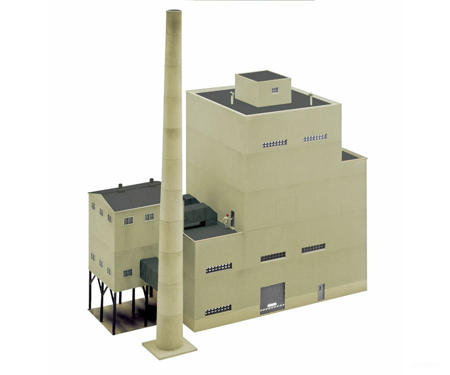 Walthers Cornerstone 4052 Metro Power & Light -- Kit - Generating Plant 13-7/8 X 10 13’ 35.2 25.4
