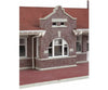 Walthers Cornerstone 4055 Brick Mission-Style Santa Fe Depot -- Kit - 11-5/16 X 6-7/16 3-3/4’