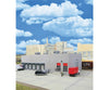 Walthers Cornerstone 4067 Modern Concrete Warehouse -- Kit - 16-5/8 X 9-1/8 5-11/16’ 42.2 23.1