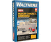 Walthers Cornerstone 4067 Modern Concrete Warehouse -- Kit - 16-5/8 X 9-1/8 5-11/16’ 42.2 23.1