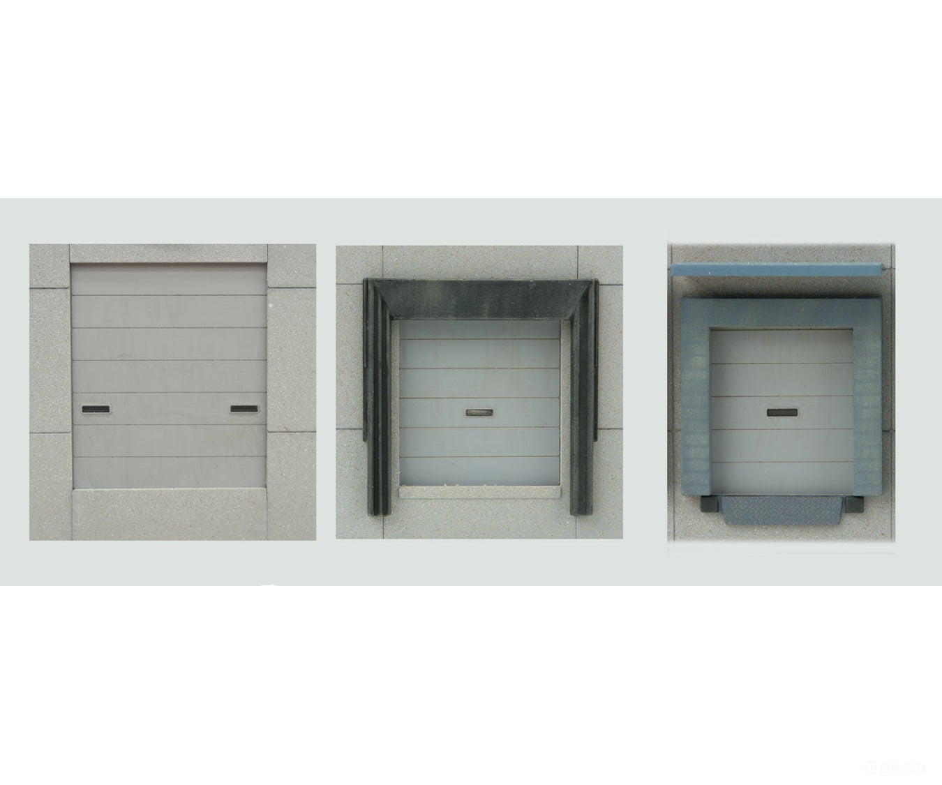 Walthers Cornerstone 4070 Truck And Railroad Docks -- Kit Scenery Details