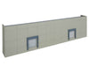 Walthers Cornerstone 4071 Modern Concrete Warehouse Background Building -- Kit - Each: 16-5/8 X