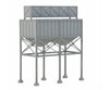 Walthers Cornerstone 4090 Aggregate Bins -- Kit - 4-7/8 X 2-7/16 6-1/8’ 12.3 6.1 15.5Cm Structures