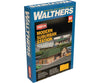 Walthers Cornerstone 4095 Modern Suburban Station -- Kit - 10-7/16 X 6-1/2 3-1/8’ 26.5 16.5 7.9Cm