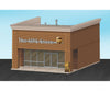 Walthers Cornerstone 4112 The Ups Store(R) -- Kit - 4-5/16 X 3-5/8 2-3/4’ 10.9 9.2 6.9Cm Structures
