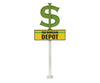Walthers Cornerstone 4113 The Bargain Depot -- Kit - 8-9/16 X 9-15/16 2-7/8’ 22 25.2 7.3Cm