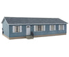 Walthers Cornerstone 4150 Modern Sectional House -- Kit - 6-7/8 X 3-5/16 2’ 17.5 8.4 5.2Cm