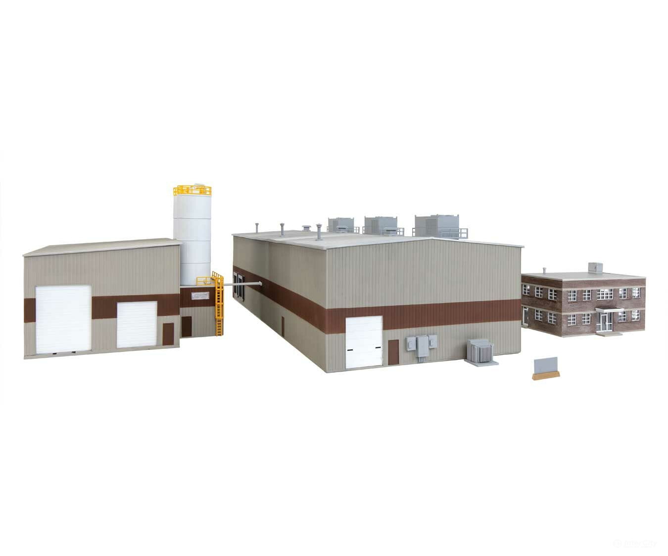 Walthers Cornerstone 4166 Chocolate Factory -- Kit Structures