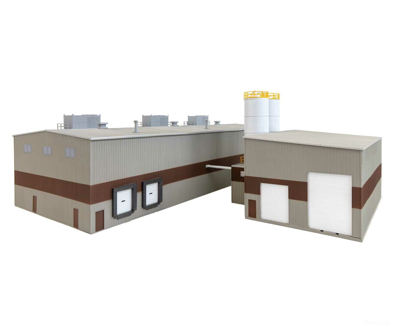 Walthers Cornerstone 4166 Chocolate Factory -- Kit Structures