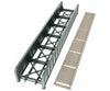 Walthers Cornerstone 4503 90’ Single-Track Railroad Through Girder Bridge -- Kit - 12-1/2 X 2-3/8