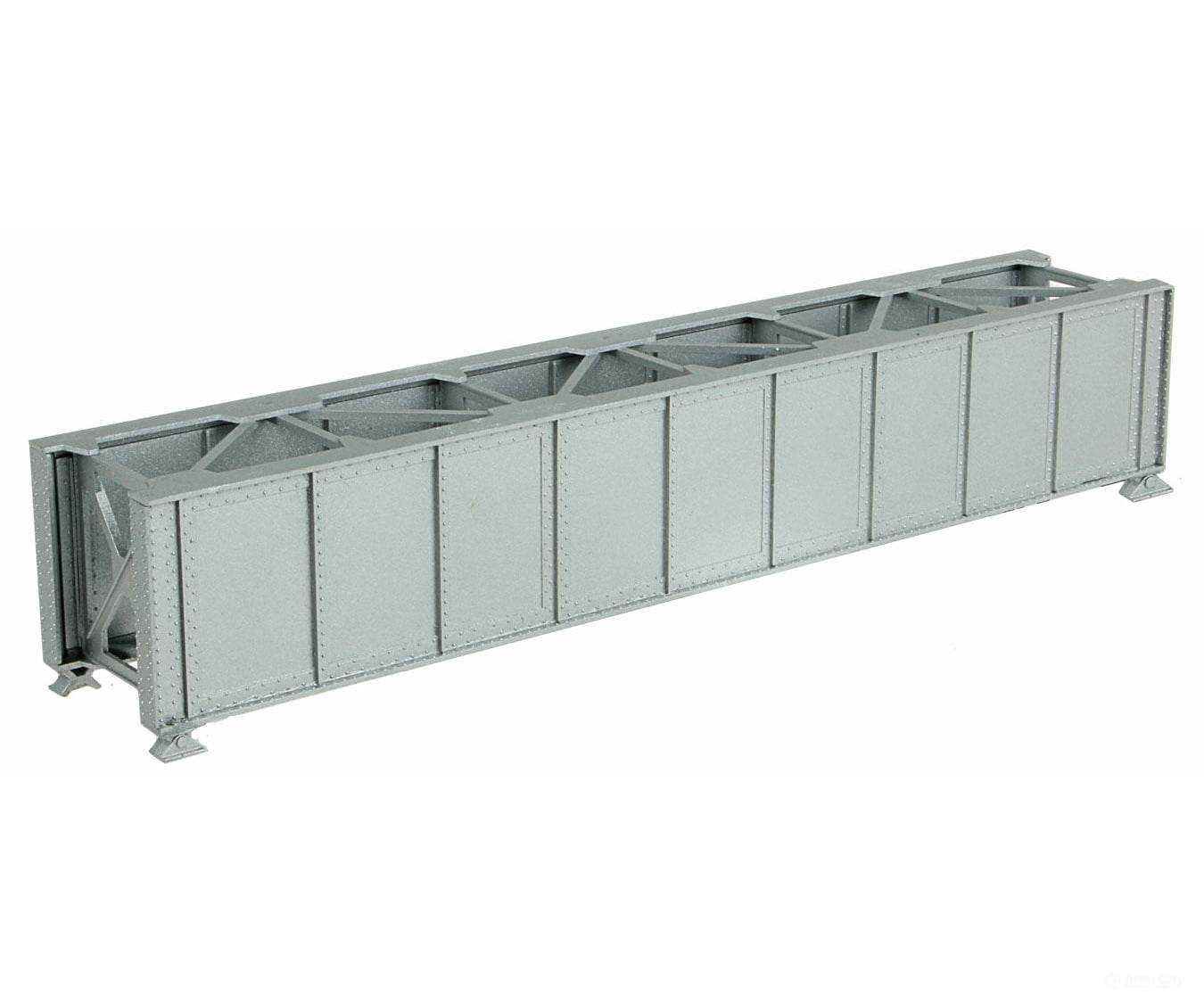 Walthers Cornerstone 4506 50 Single-Track Railroad Deck Girder Bridge -- Kit 6-7/8 X 1-3/16 17.4 3.0