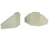 Walthers Cornerstone 4551 Single-Track Railroad Bridge Concrete Abutments Pkg(2) -- Kit - 4-9/16 X