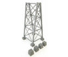 Walthers Cornerstone 4554 Steel Railroad Bridge Tower -- Kit - 4-7/16 X 4-1/2 11’ 11.3 11.4