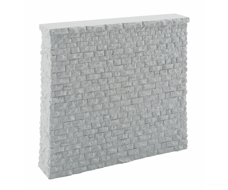Walthers Cornerstone 4582 Double-Track Railroad Bridge Stone Pier - Resin Casting -- Approximate