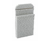 Walthers Cornerstone 4583 Single-Track Railroad Bridge Stone Abutment - Resin Casting --