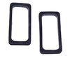 Walthers Cornerstone 977 Diaphragms -- Black Rubber - 1 Pair Detailing Parts